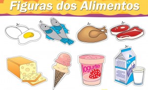 Figuras Divertidas dos Alimentos